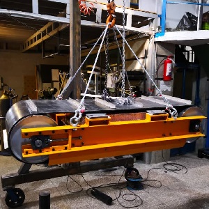 آهنربای برقی جداکننده – مگنت سپراتور الکتریکی معلق